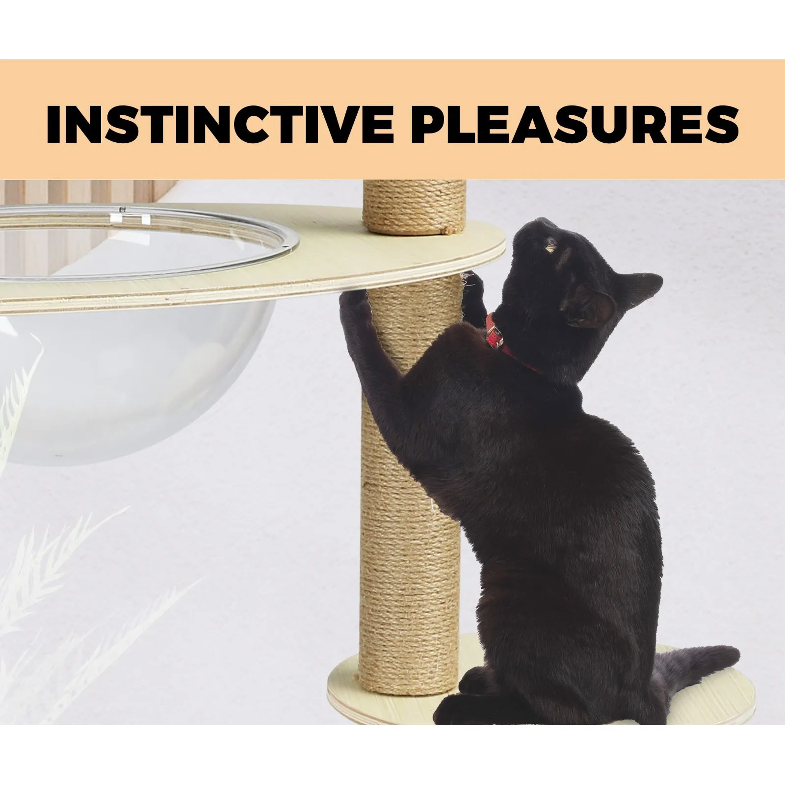 Alopet Cat Tree Scratching Post Scratcher Cats Tower Condo House Bed Furniture
