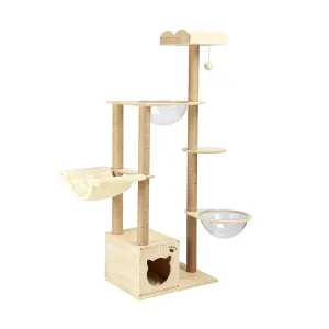 Alopet Cat Tree Scratching Post Scratcher Cats Tower Condo House Bed Furniture