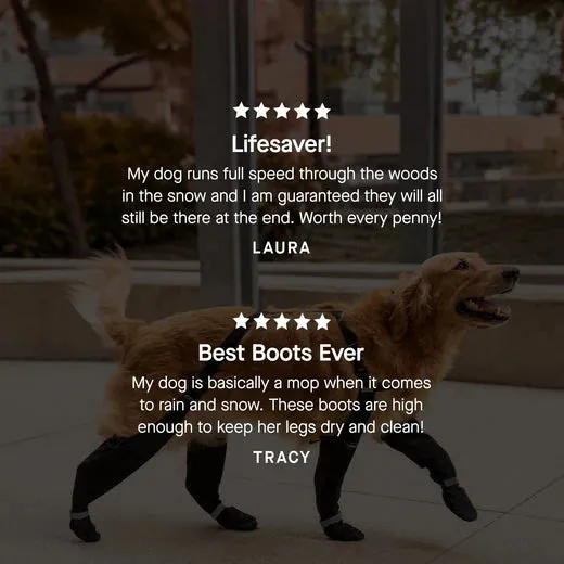 Canada Pooch® Suspender Boots Red