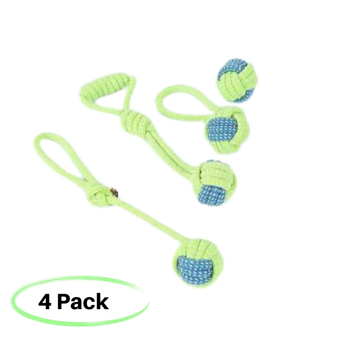 Chewy Interactive Rope Toy Set for Mildly Aggressive Dogs