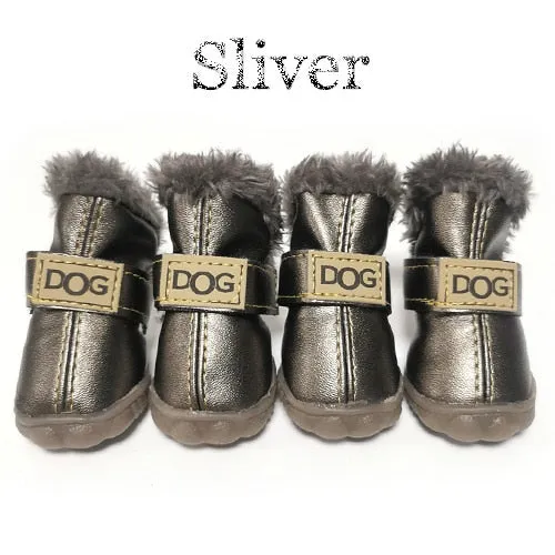 Dog Australia Faux Shearling Snow Boots