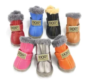 Dog Australia Faux Shearling Snow Boots