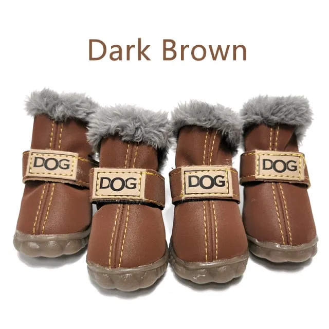 Dog Australia Faux Shearling Snow Boots