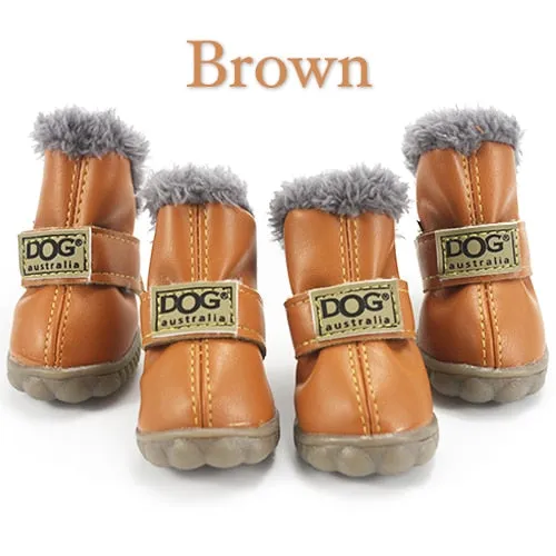 Dog Australia Faux Shearling Snow Boots