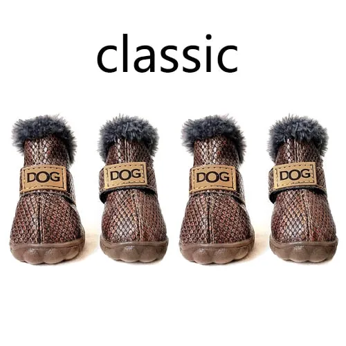 Dog Australia Faux Shearling Snow Boots