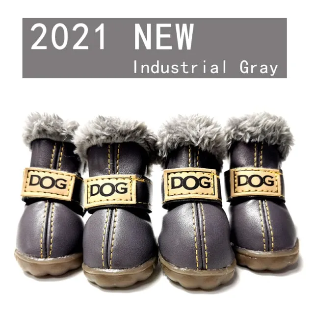 Dog Australia Faux Shearling Snow Boots