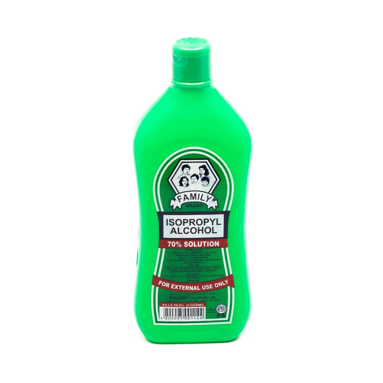 Family Brand Isopropyl Alcohol 70% 473ml