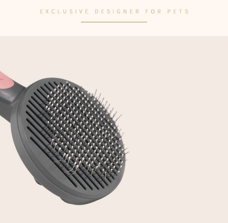 Funki Buys | Pet Brushes | Cat Dog Comb Pop Out Self Cleaning