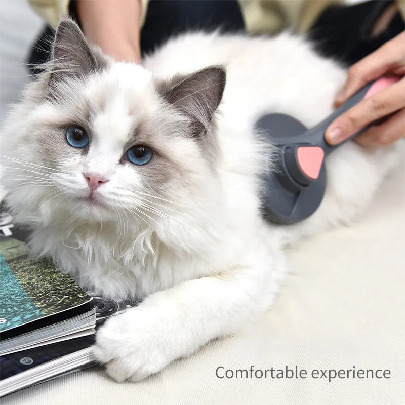 Funki Buys | Pet Brushes | Cat Dog Comb Pop Out Self Cleaning