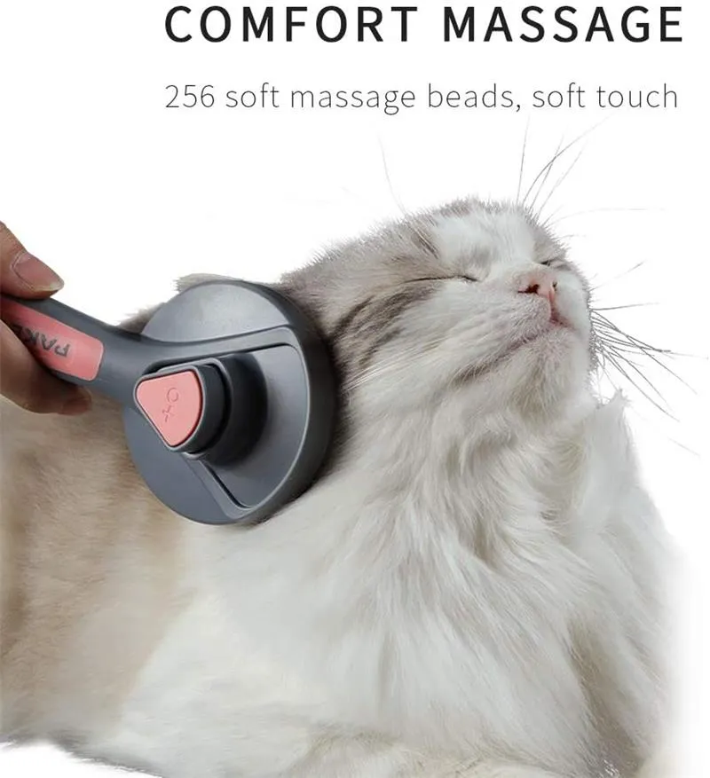Funki Buys | Pet Brushes | Cat Dog Comb Pop Out Self Cleaning