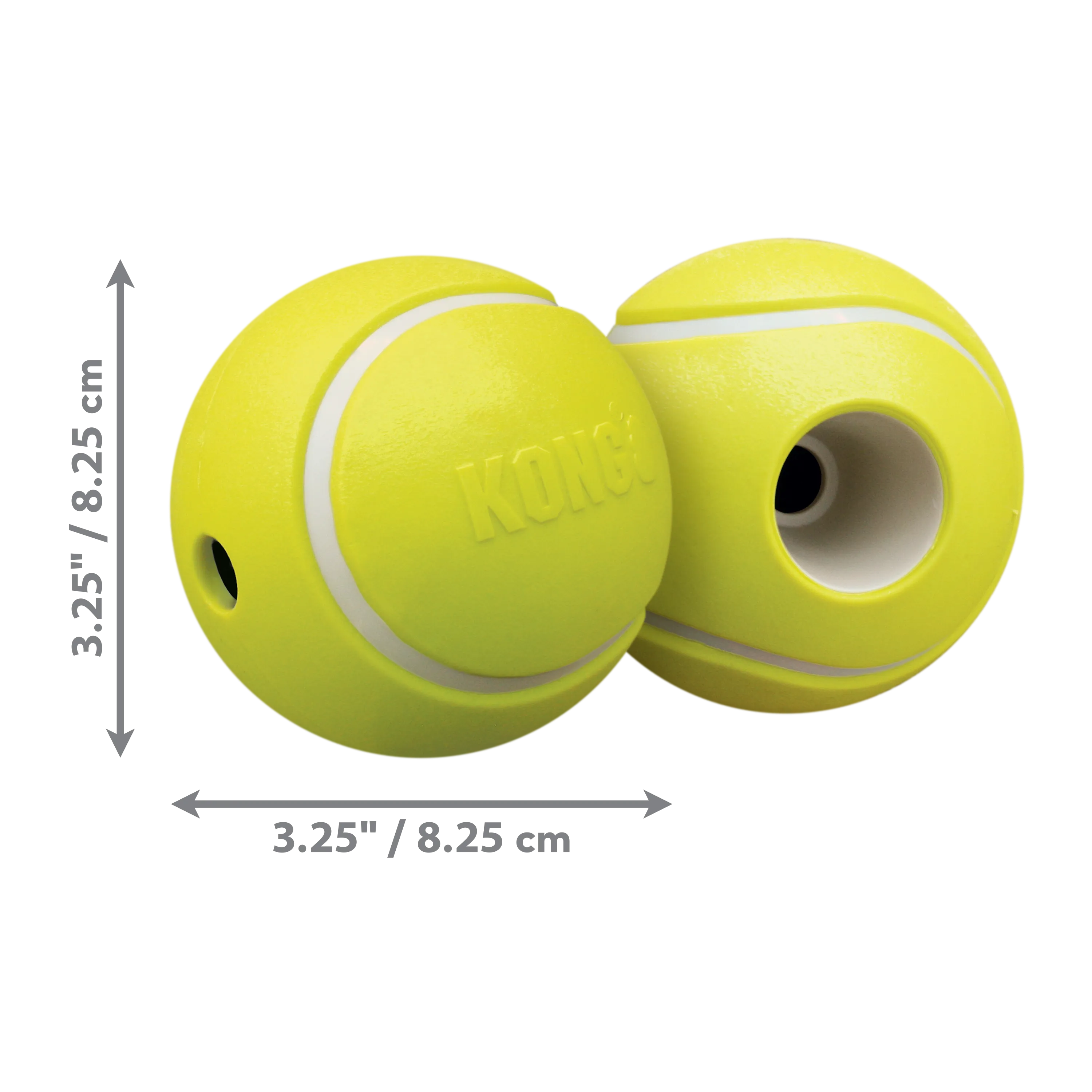 KONG Rewards | Dog Treat Dispenser Toy | Tennis Ball - Small