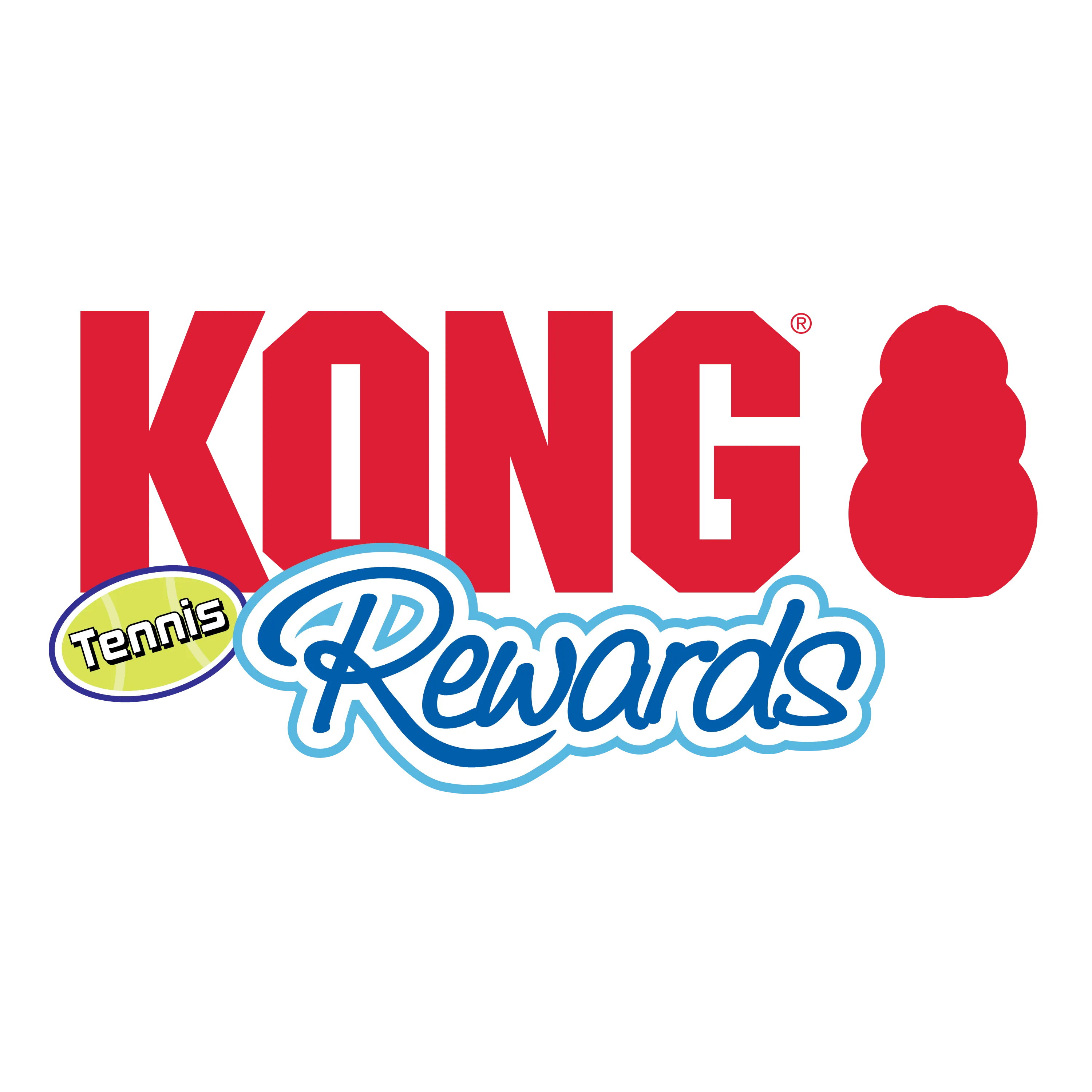 KONG Rewards | Dog Treat Dispenser Toy | Tennis Ball - Small