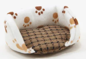 Pet Bed, Black Check, Small
