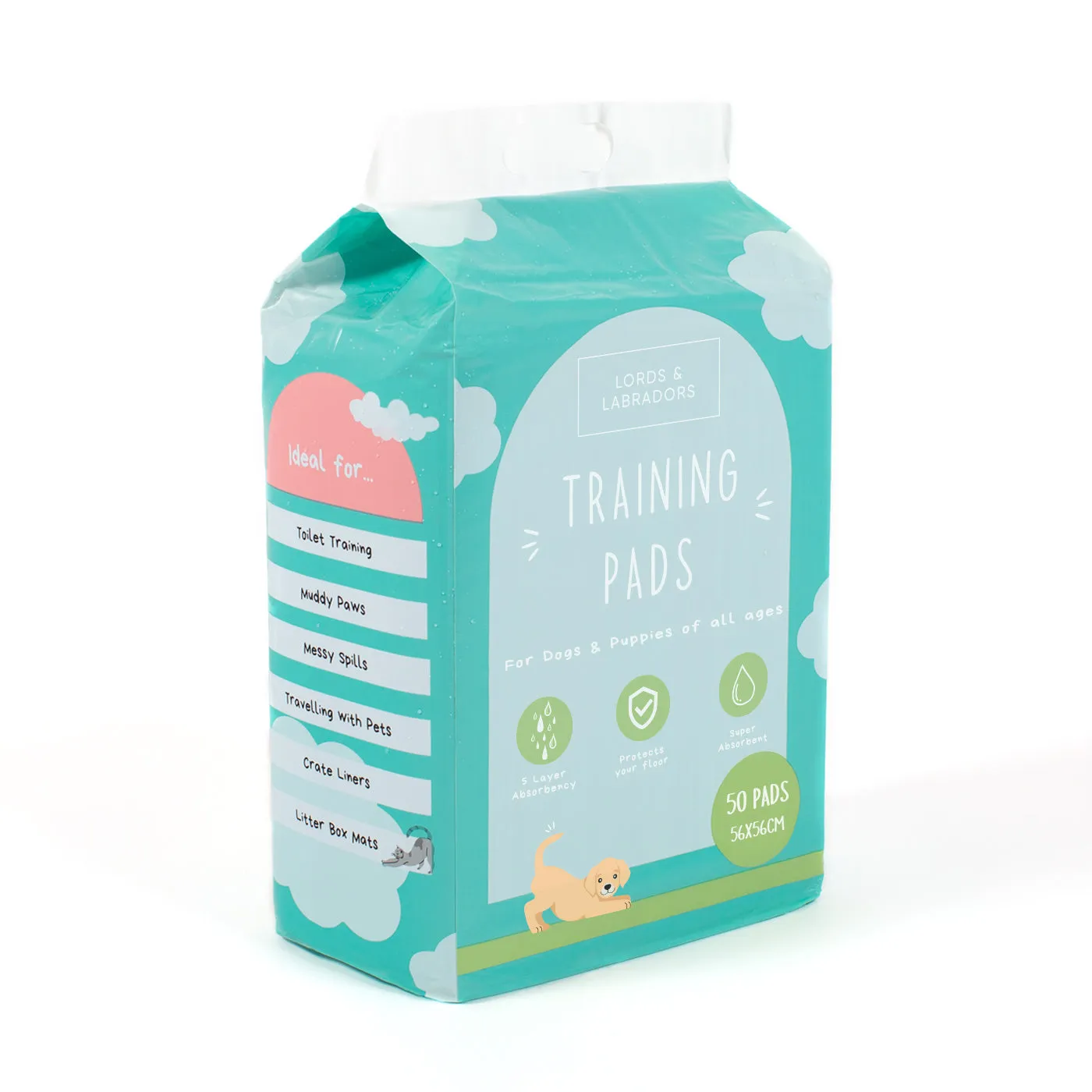 Puppy Training Pads by Lords & Labradors