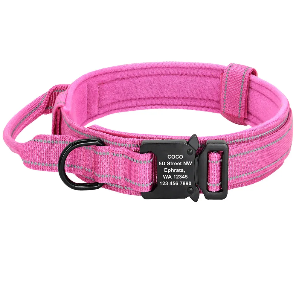 Reflective Nylon Dog Collar