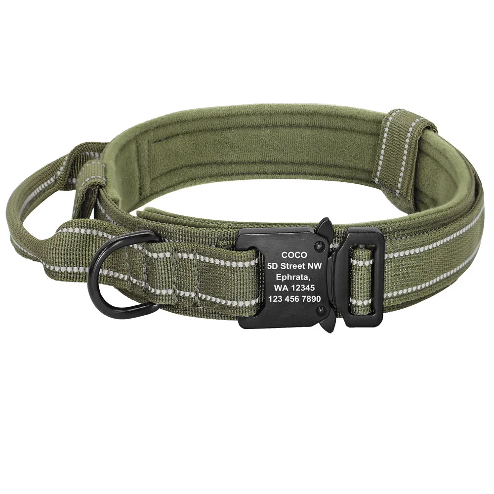 Reflective Nylon Dog Collar