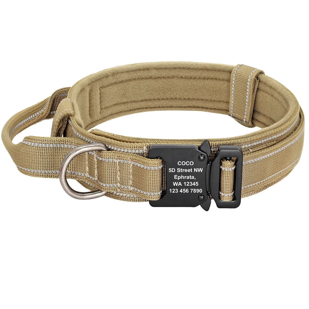 Reflective Nylon Dog Collar