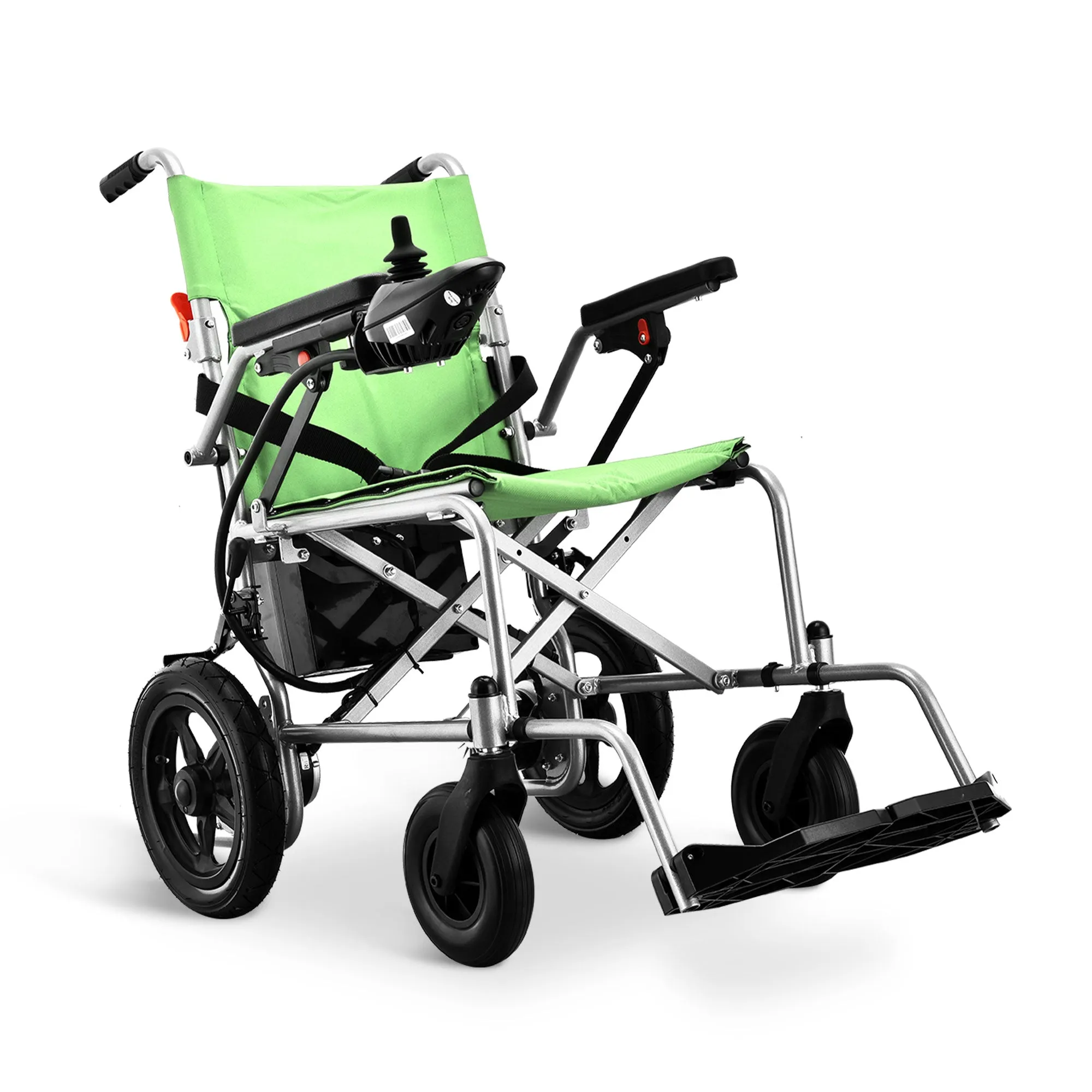 Rubicon DX03 - Lightweight, Foldable & Powerful Electric Wheelchair: Affordable, Airline-Approved, Travel Friendly | Economical Power Wheelchair