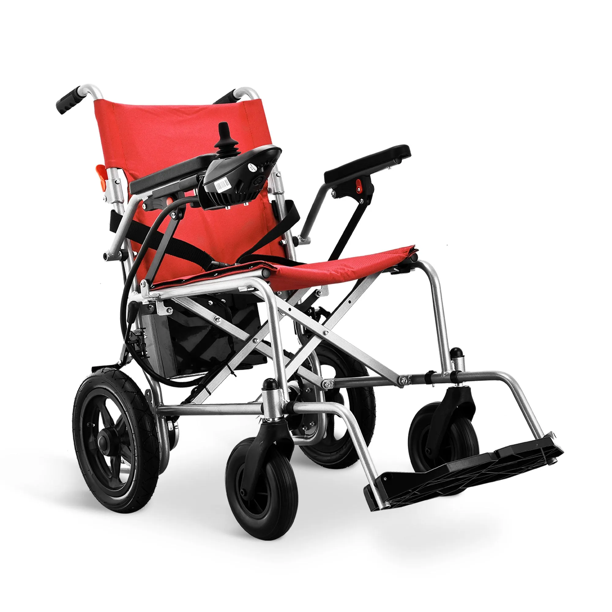 Rubicon DX03 - Lightweight, Foldable & Powerful Electric Wheelchair: Affordable, Airline-Approved, Travel Friendly | Economical Power Wheelchair