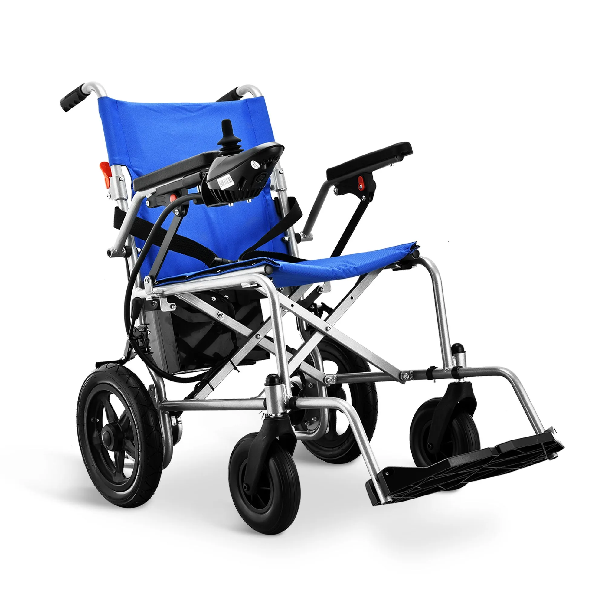 Rubicon DX03 - Lightweight, Foldable & Powerful Electric Wheelchair: Affordable, Airline-Approved, Travel Friendly | Economical Power Wheelchair