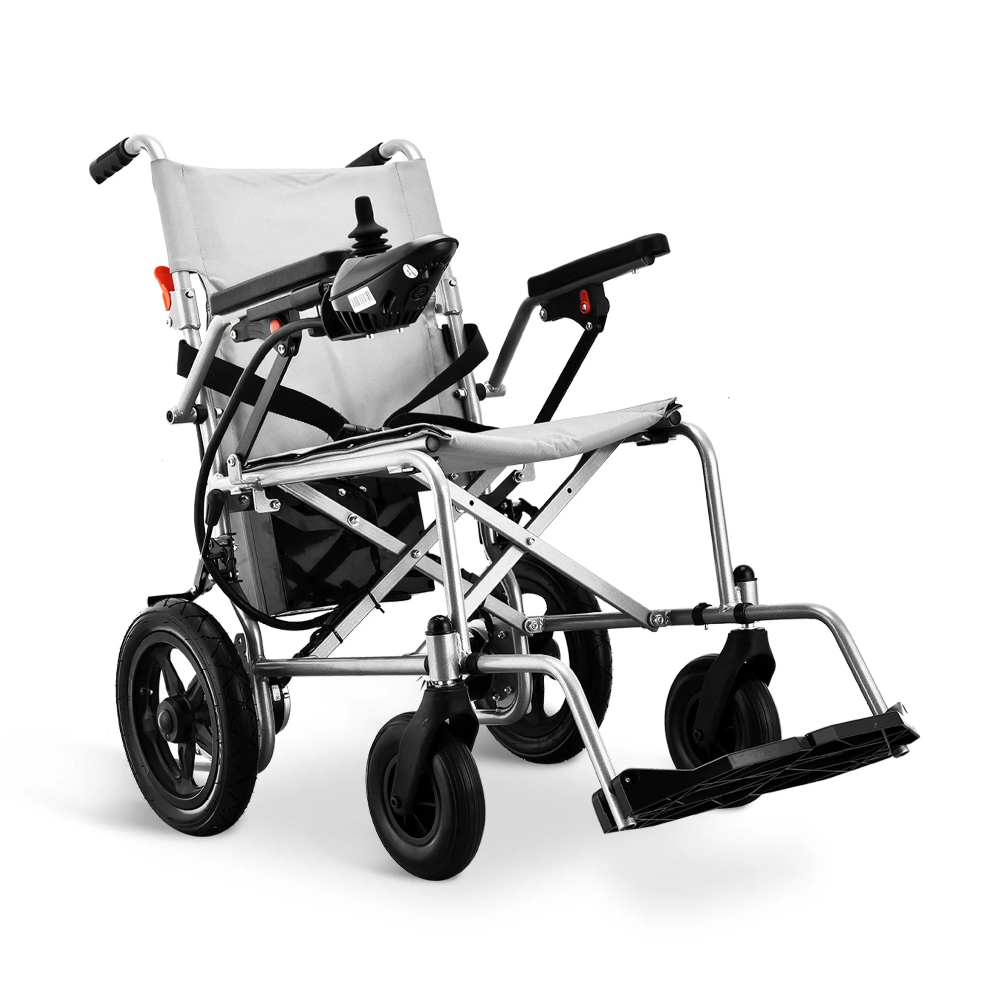 Rubicon DX03 - Lightweight, Foldable & Powerful Electric Wheelchair: Affordable, Airline-Approved, Travel Friendly | Economical Power Wheelchair