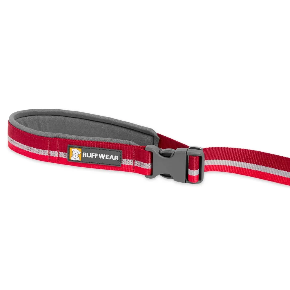Ruffwear Crag Reflective Multi-Function Dog Leash (Cindercone Red)