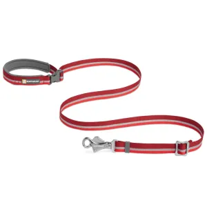 Ruffwear Crag Reflective Multi-Function Dog Leash (Cindercone Red)