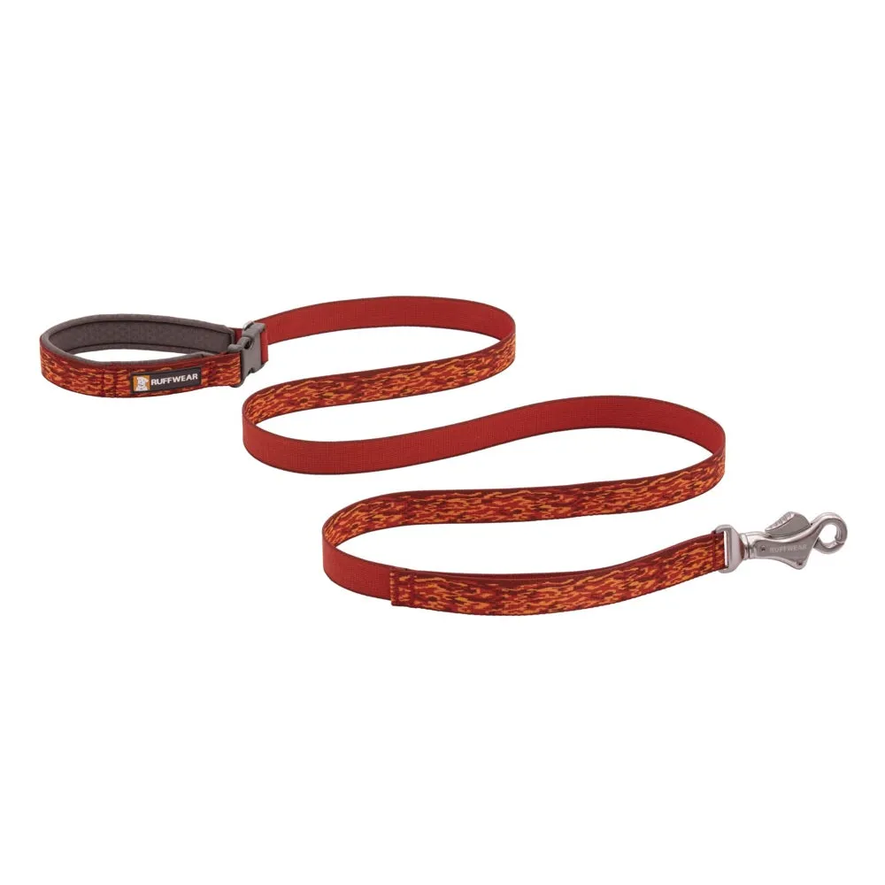 Ruffwear Flat Out Patterned Multi-Function Dog Leash (Ember Distortion)