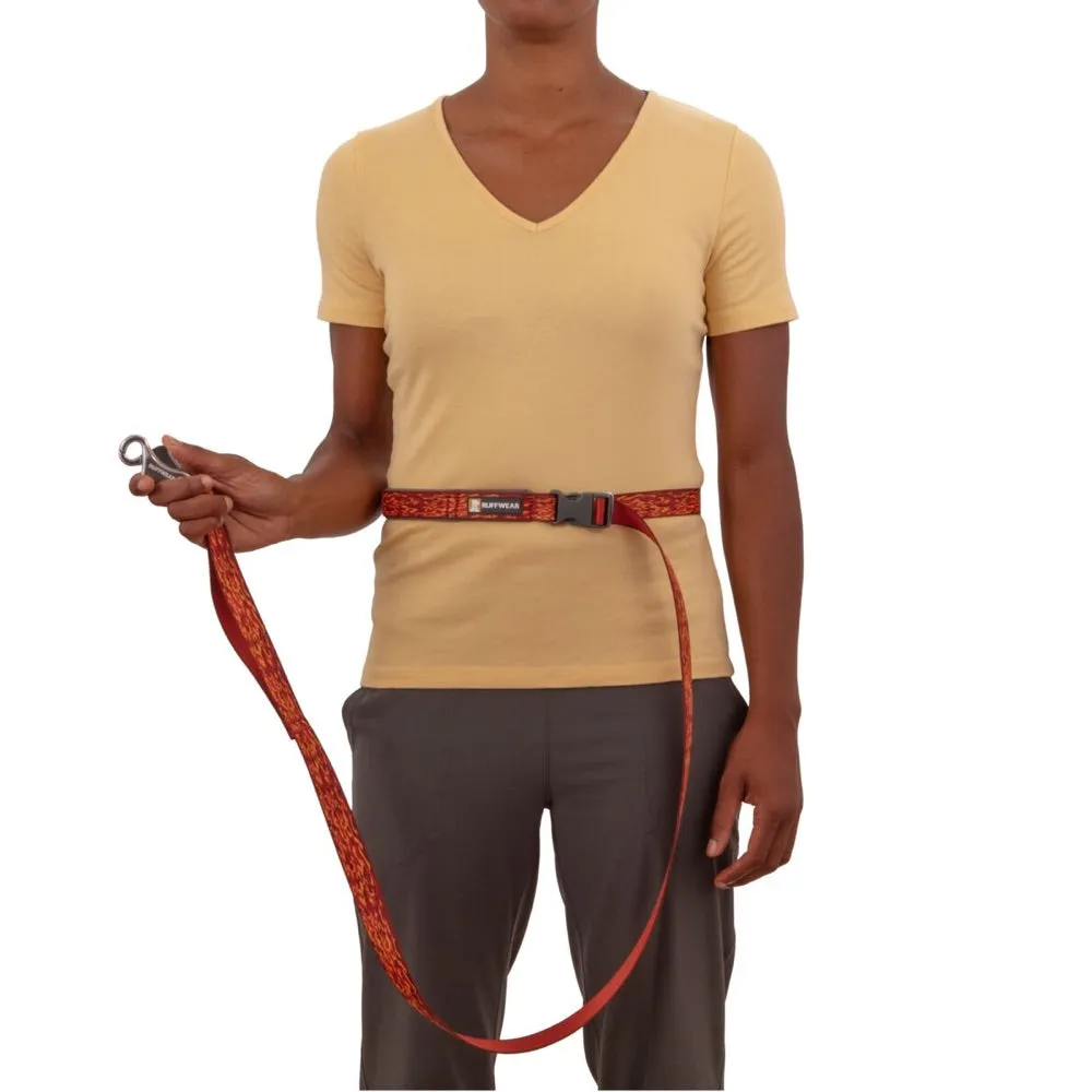Ruffwear Flat Out Patterned Multi-Function Dog Leash (Ember Distortion)