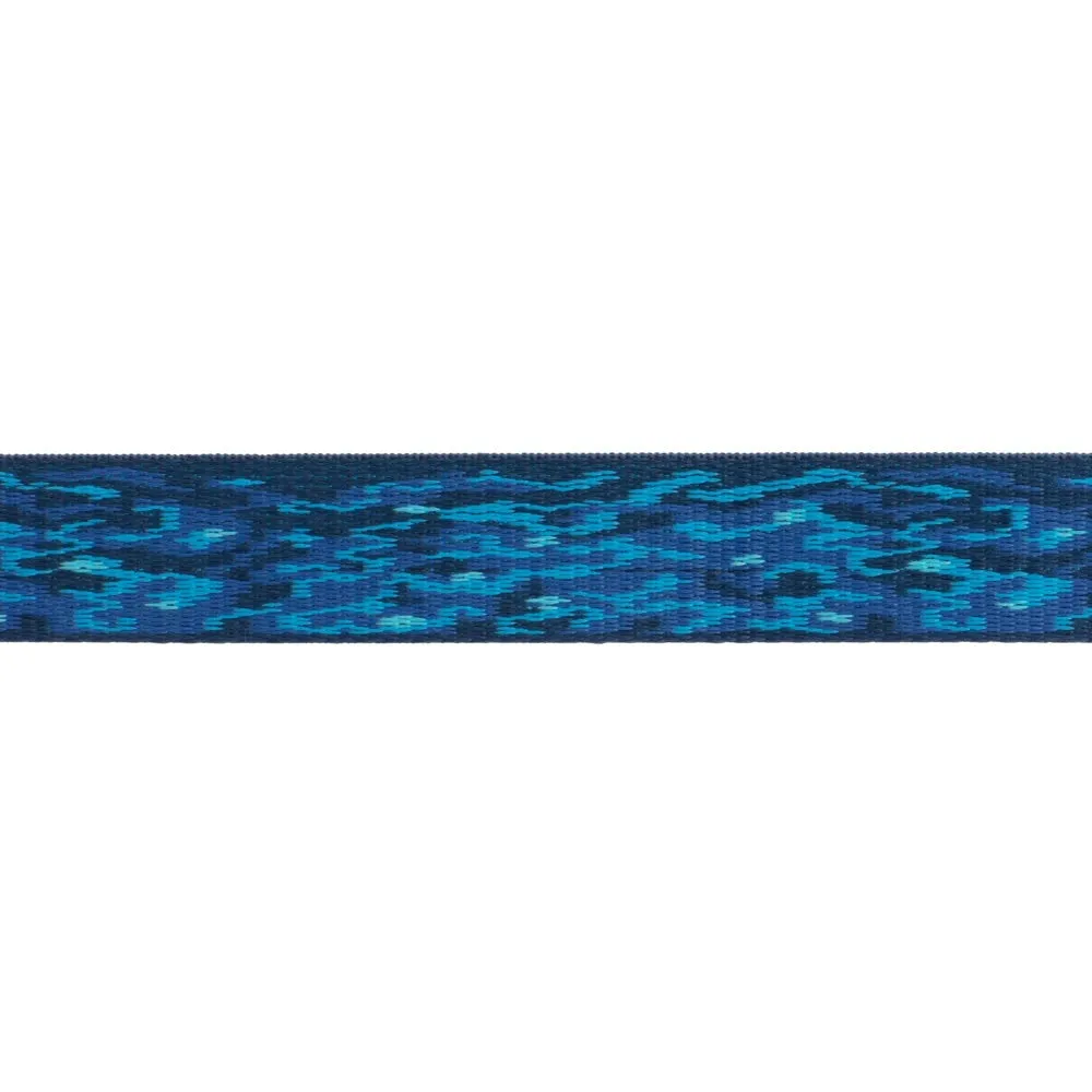 Ruffwear Flat Out Patterned Multi-Function Dog Leash (Oceanic Distortion)