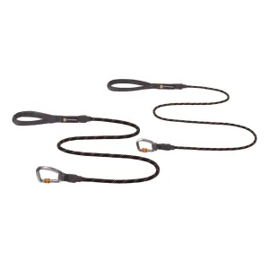 Ruffwear Knot-a-Leash Reflective Rope Dog Leash (Obsidian Black)