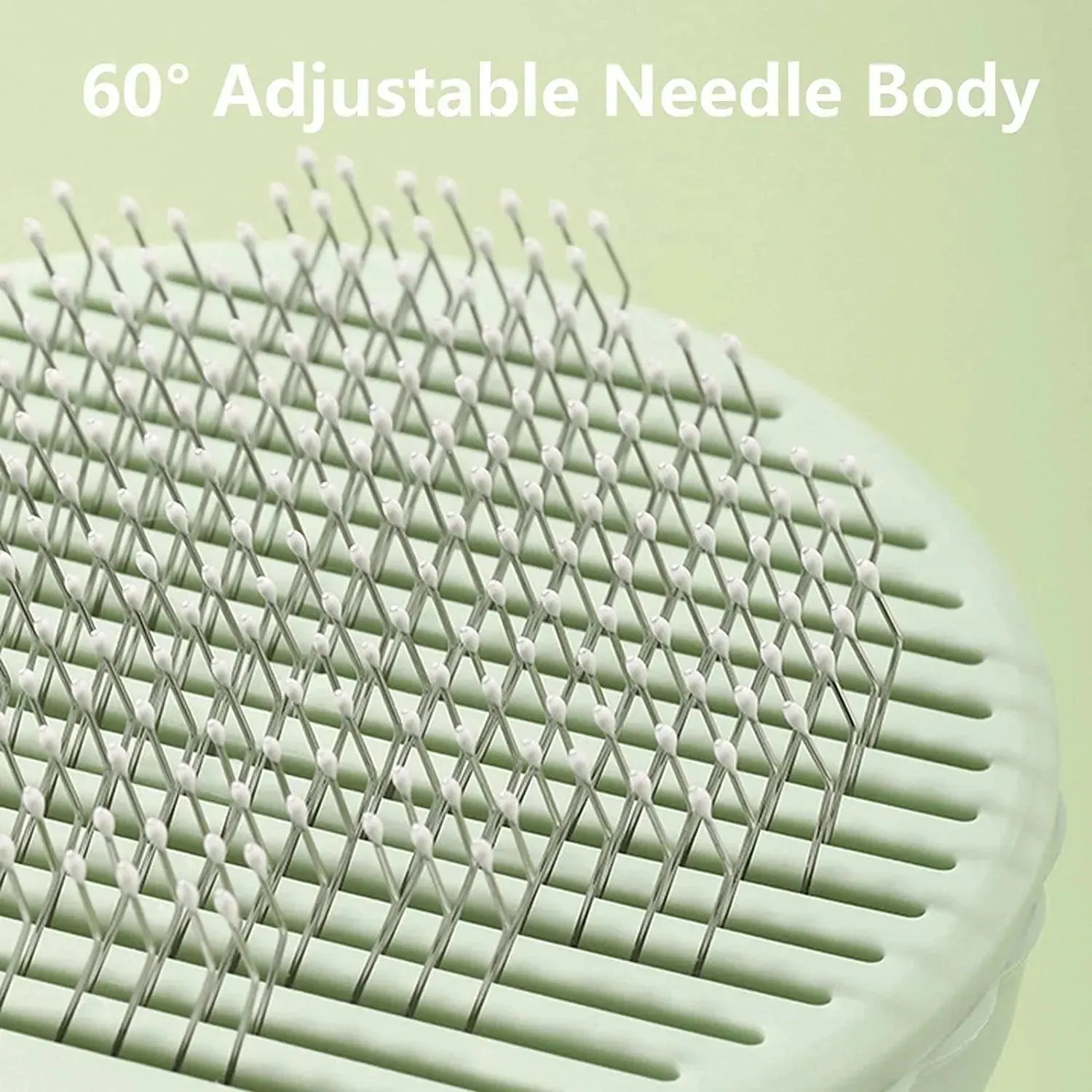 Self Cleaning Pet Grooming Brush for Shedding