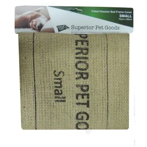 SPG Fitted Hessian Bed Cover