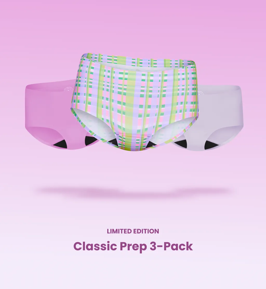 Super Leakproof® No-Show Underwear Boyshort 3-Pack (4-Pack Item)