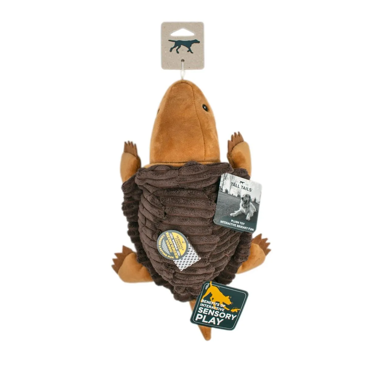 Tall Tails Dog Toy Plush Snapping Turtle