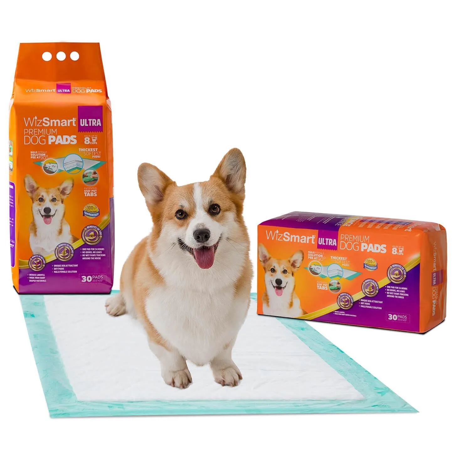 WizSmart Dog and Puppy Training Pads Ultra
