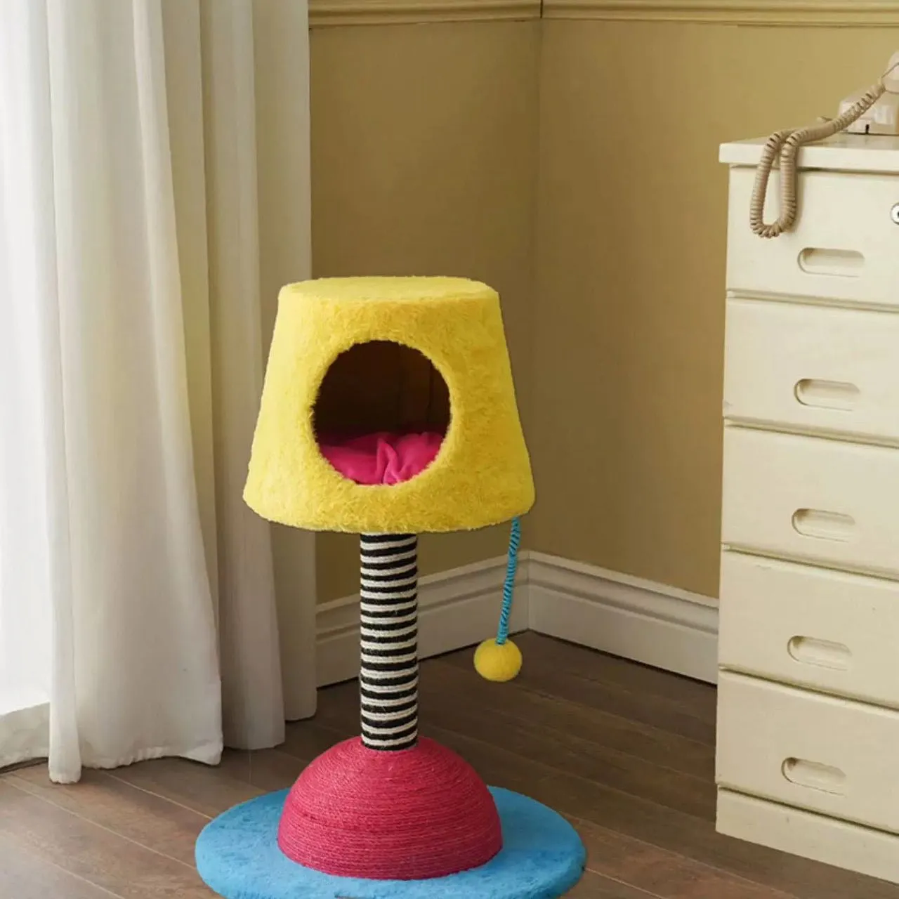 ZEZE Modern Lamp Cat Tree