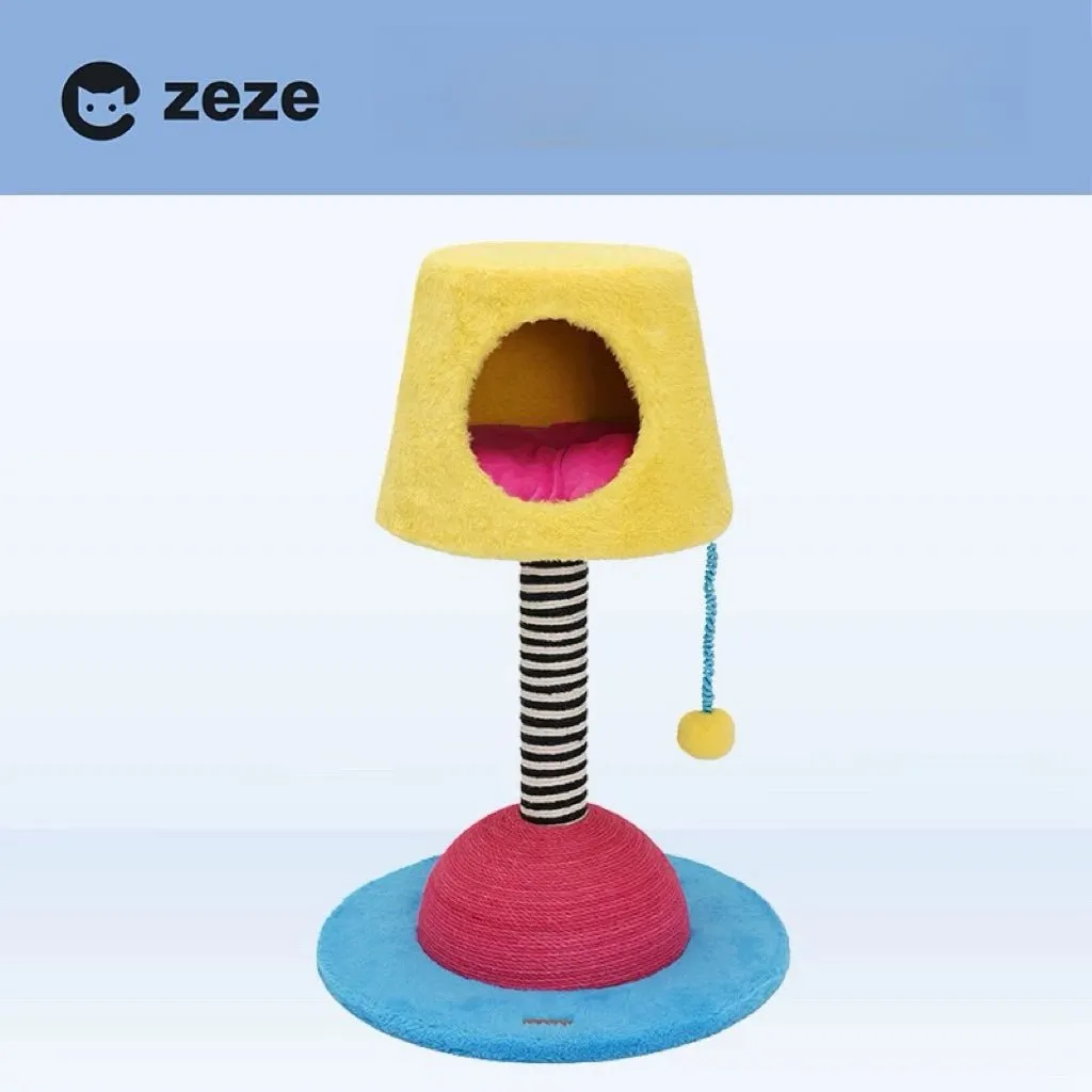 ZEZE Modern Lamp Cat Tree